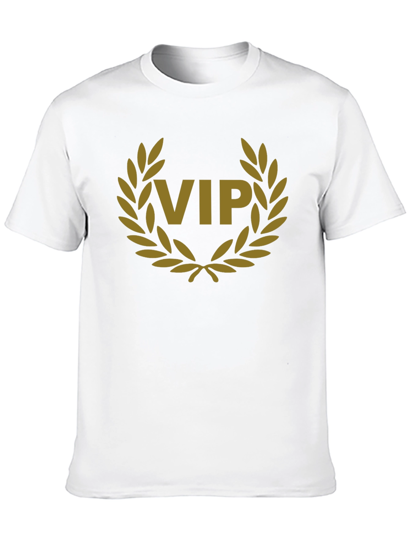 VIP Laurel Wreath Graphic Tee - Premium Cotton Blend