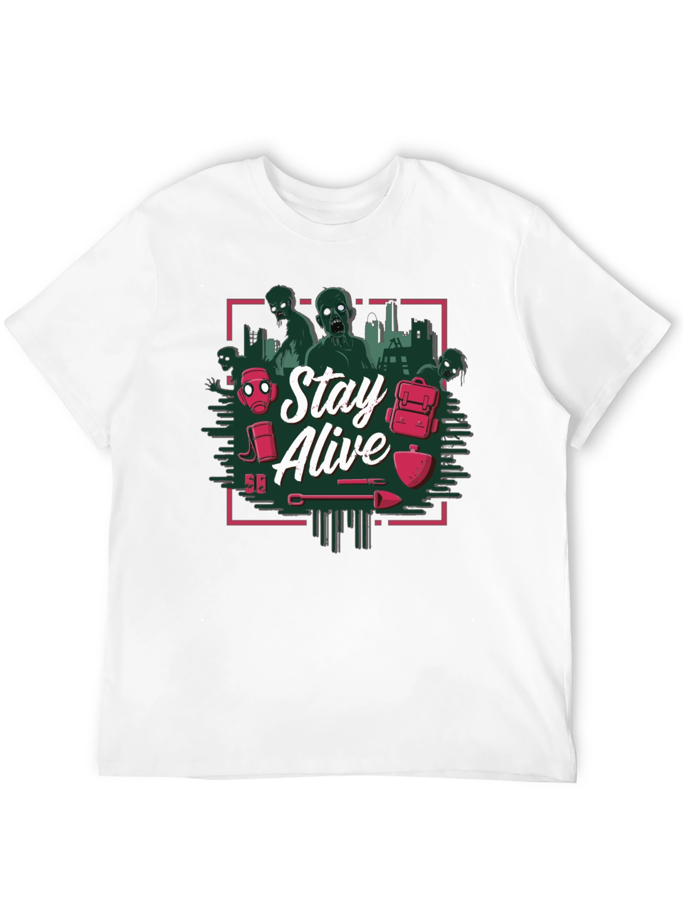 Stay Alive Zombie Apocalypse T-Shirt