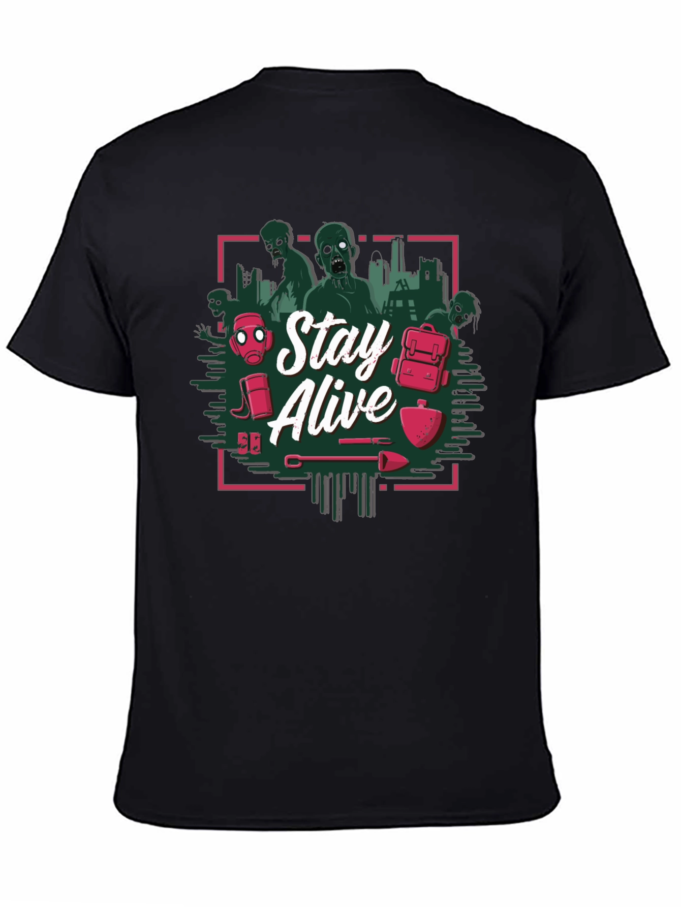 Stay Alive Zombie Apocalypse T-Shirt