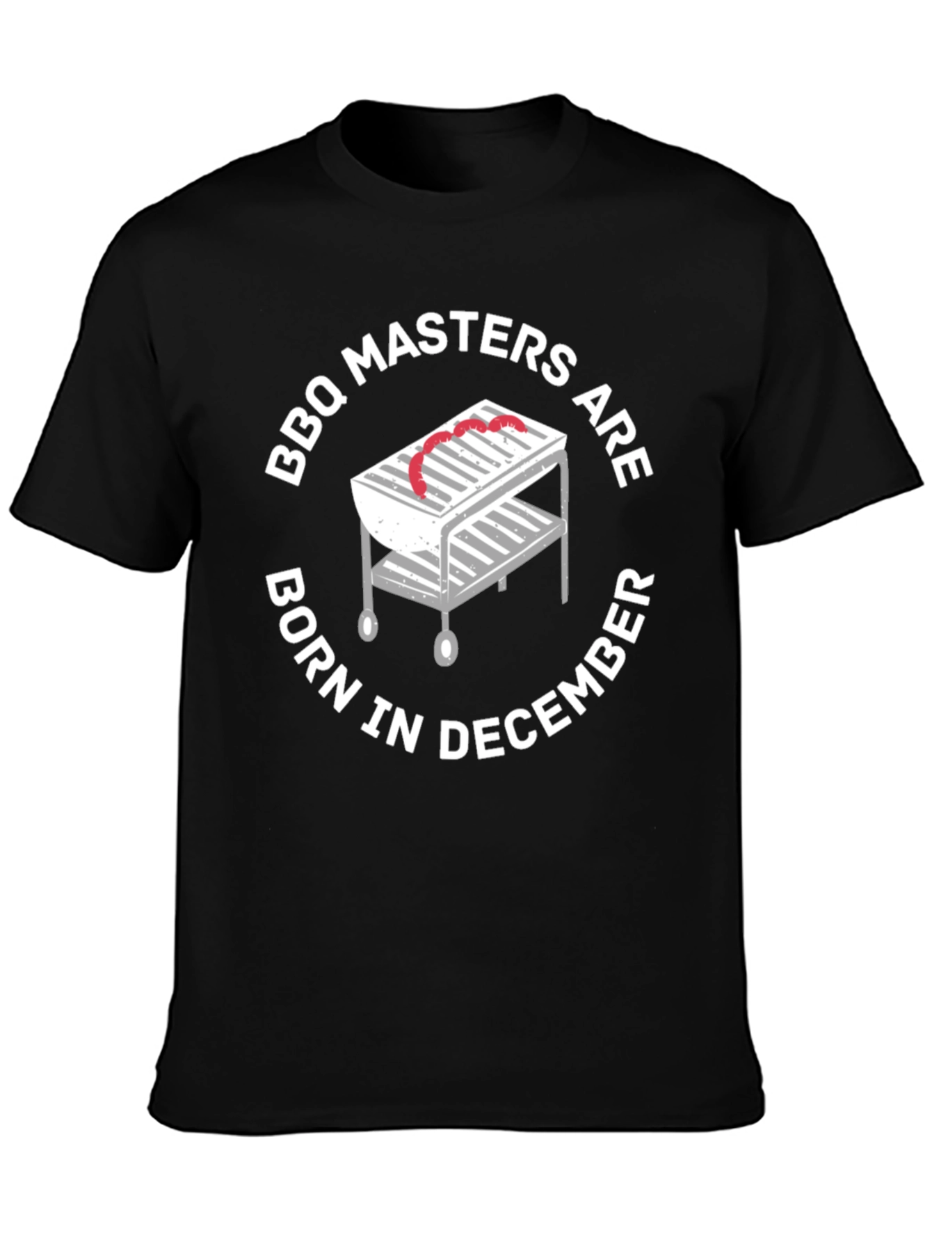BBQ Masters Born in December T-Shirt