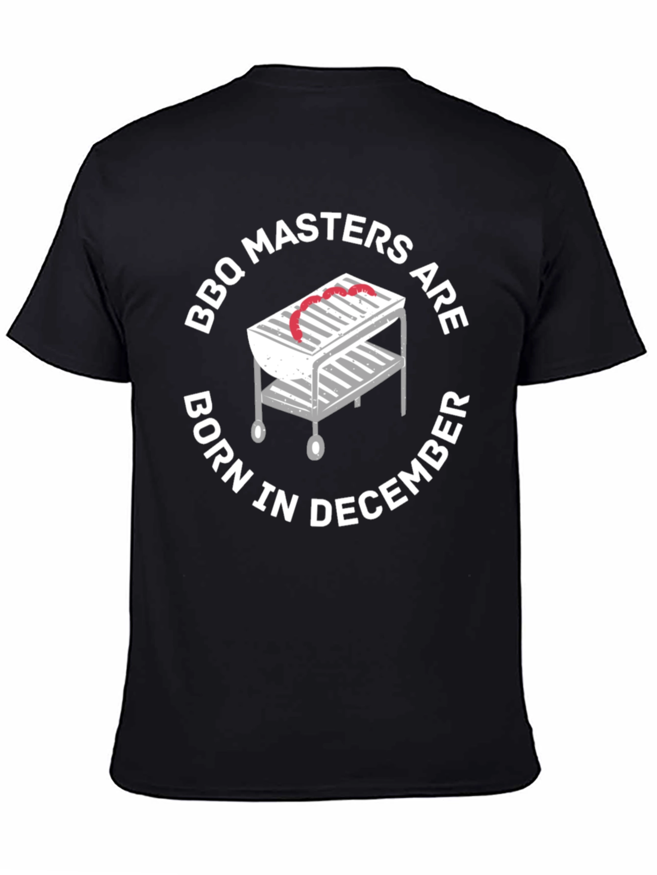 BBQ Masters Born in December T-Shirt