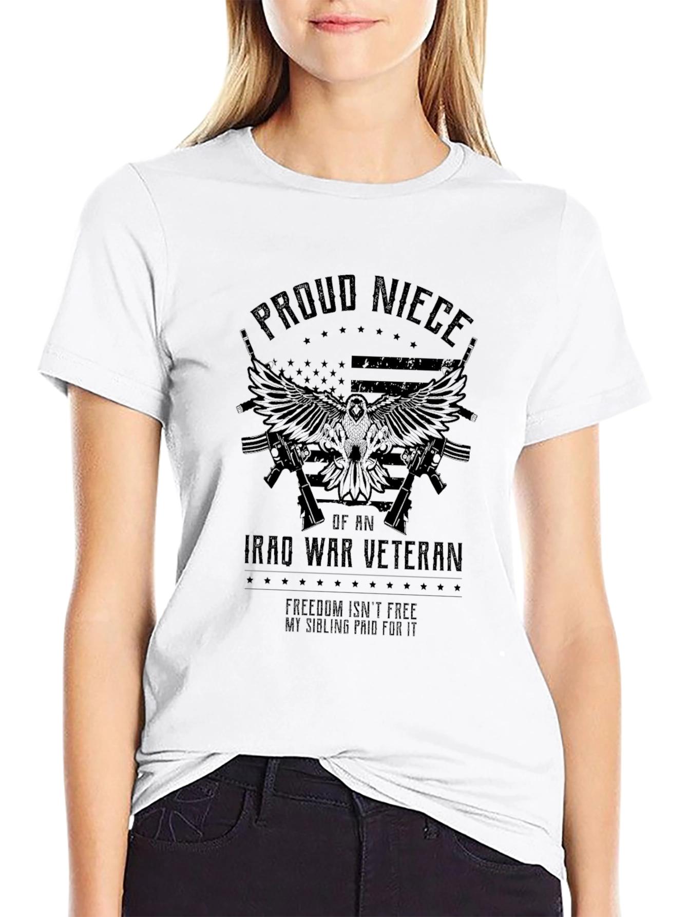 Proud Niece Iraq War Veteran T-Shirt