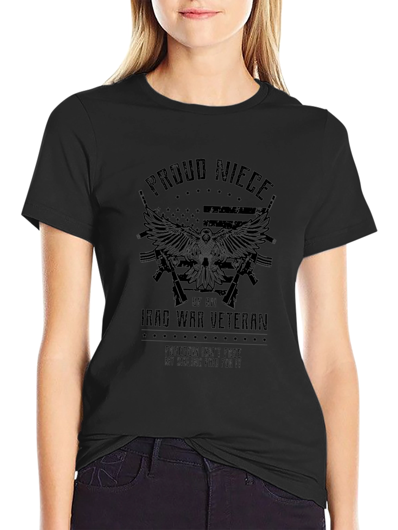 Proud Niece Iraq War Veteran T-Shirt