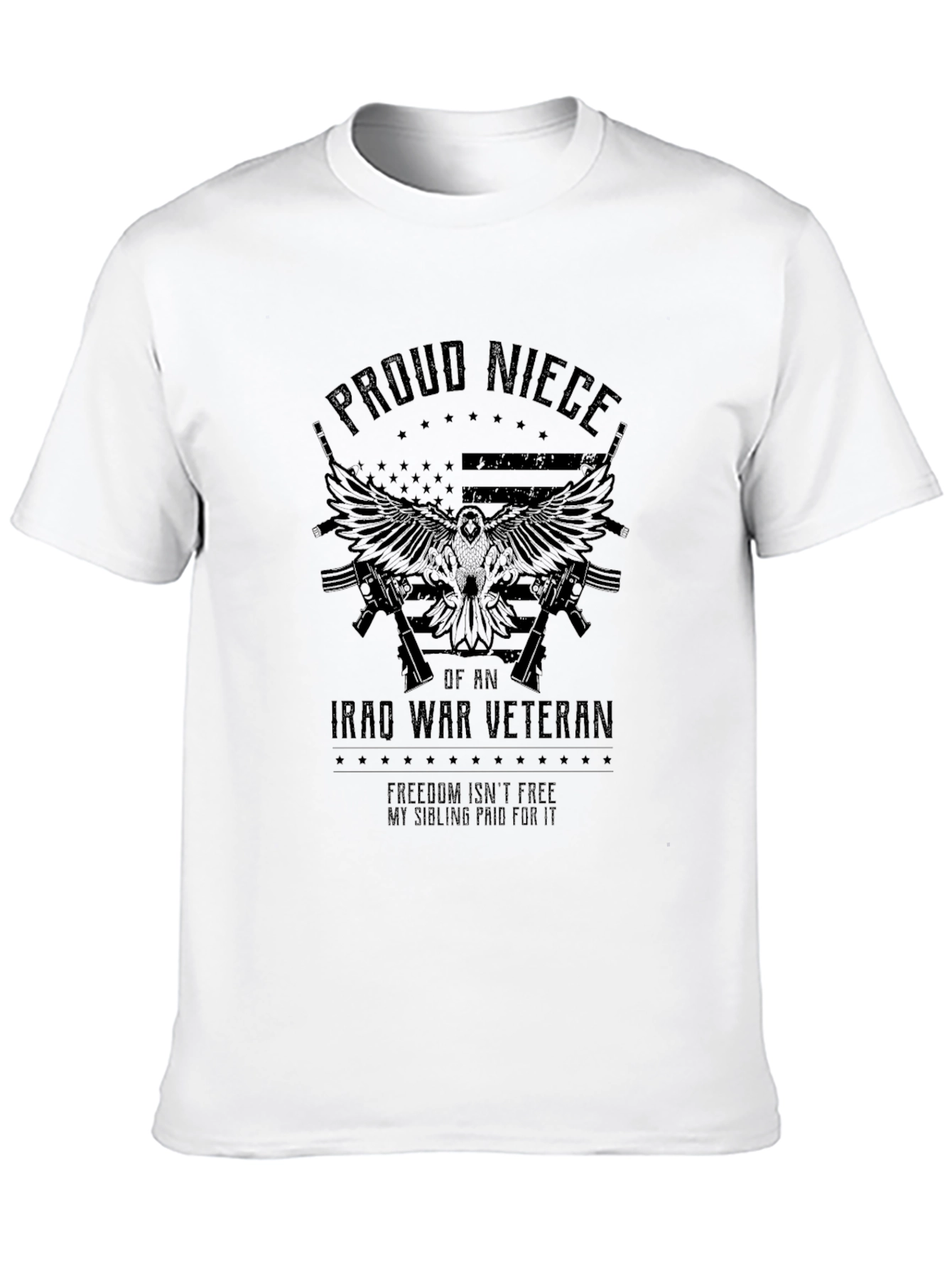 Proud Niece Iraq War Veteran T-Shirt