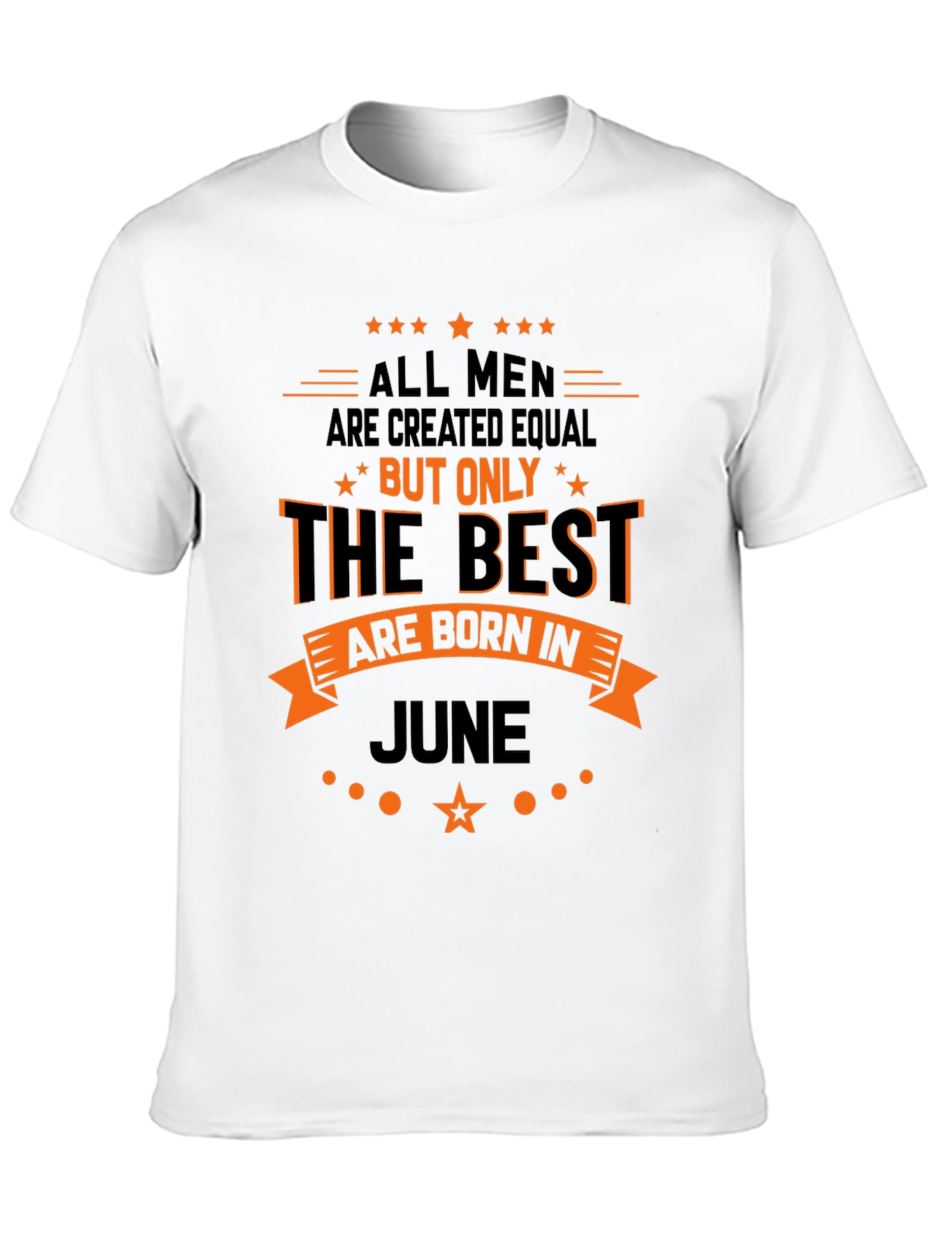 Best Men Born in June T-Shirt - Black