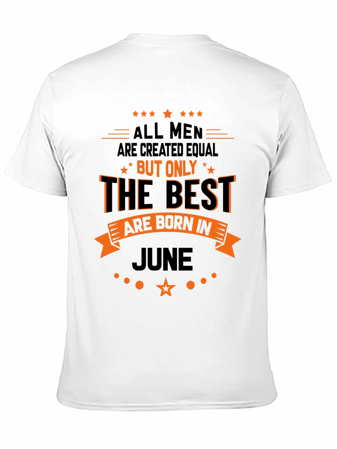 Best Men Born in June T-Shirt - Black