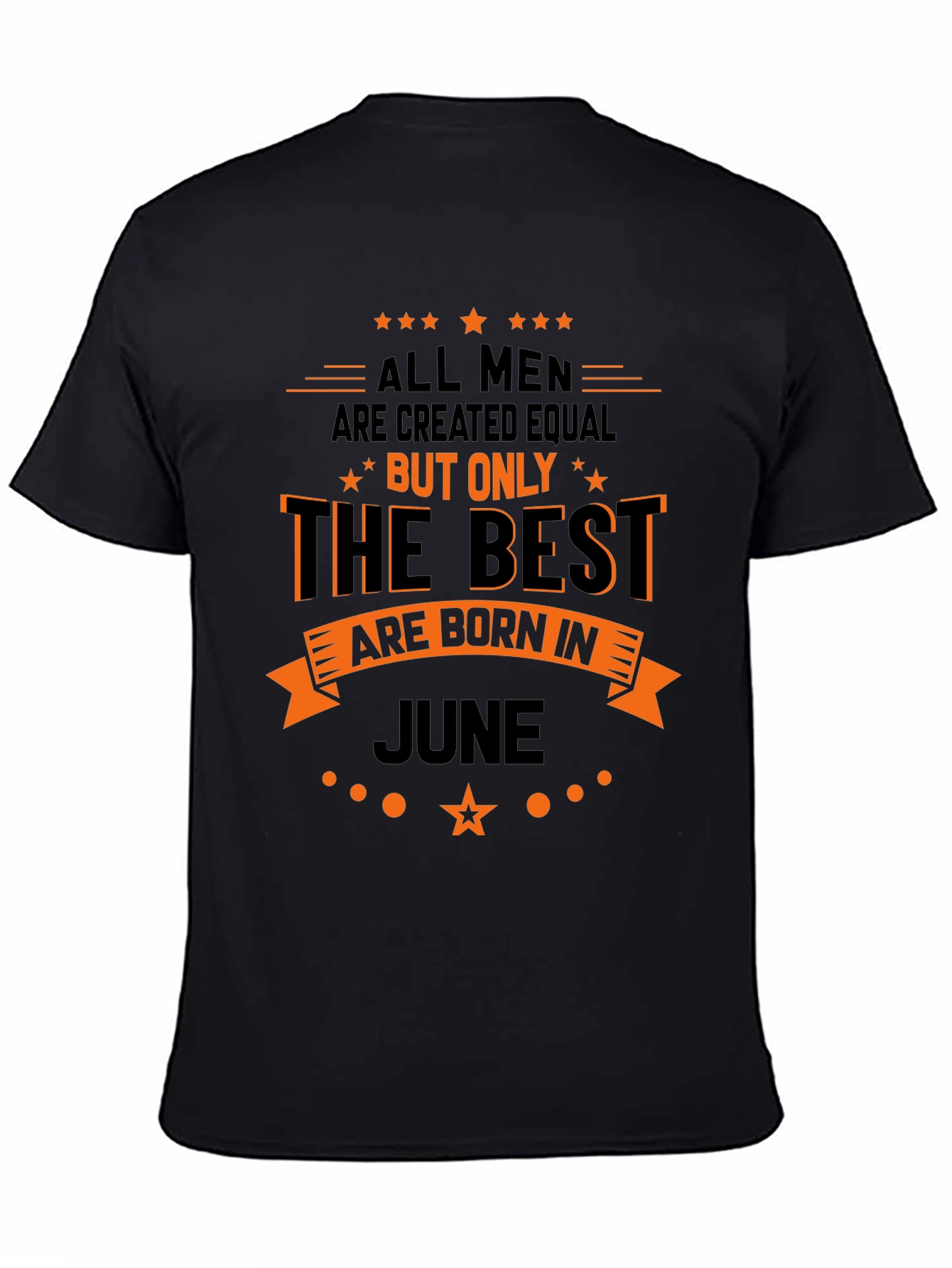 Best Men Born in June T-Shirt - Black