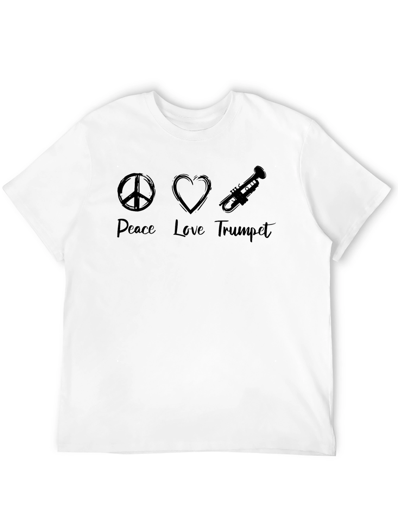 Peace Love Trumpet T-Shirt