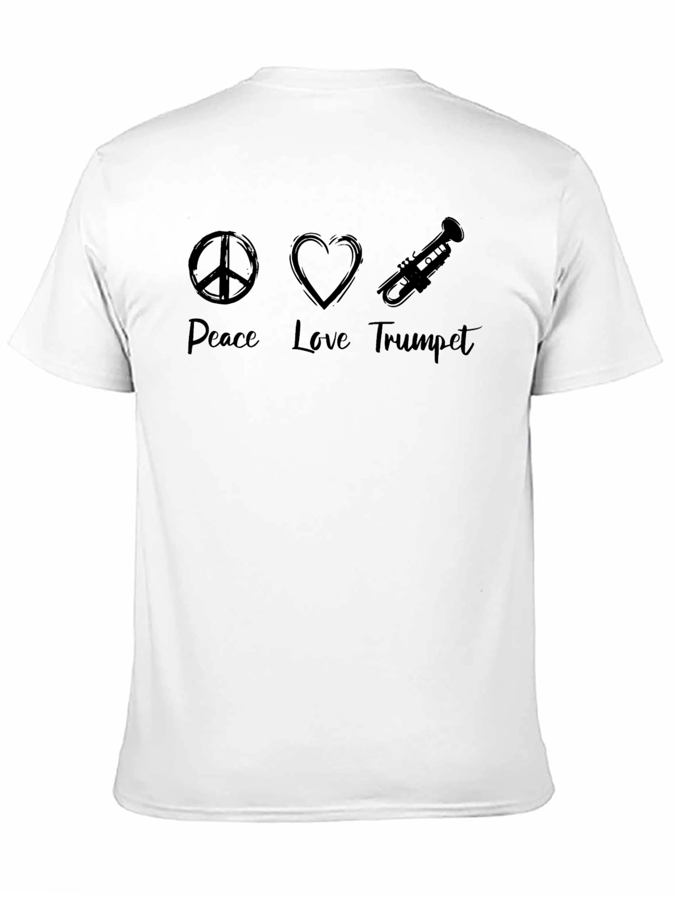 Peace Love Trumpet T-Shirt