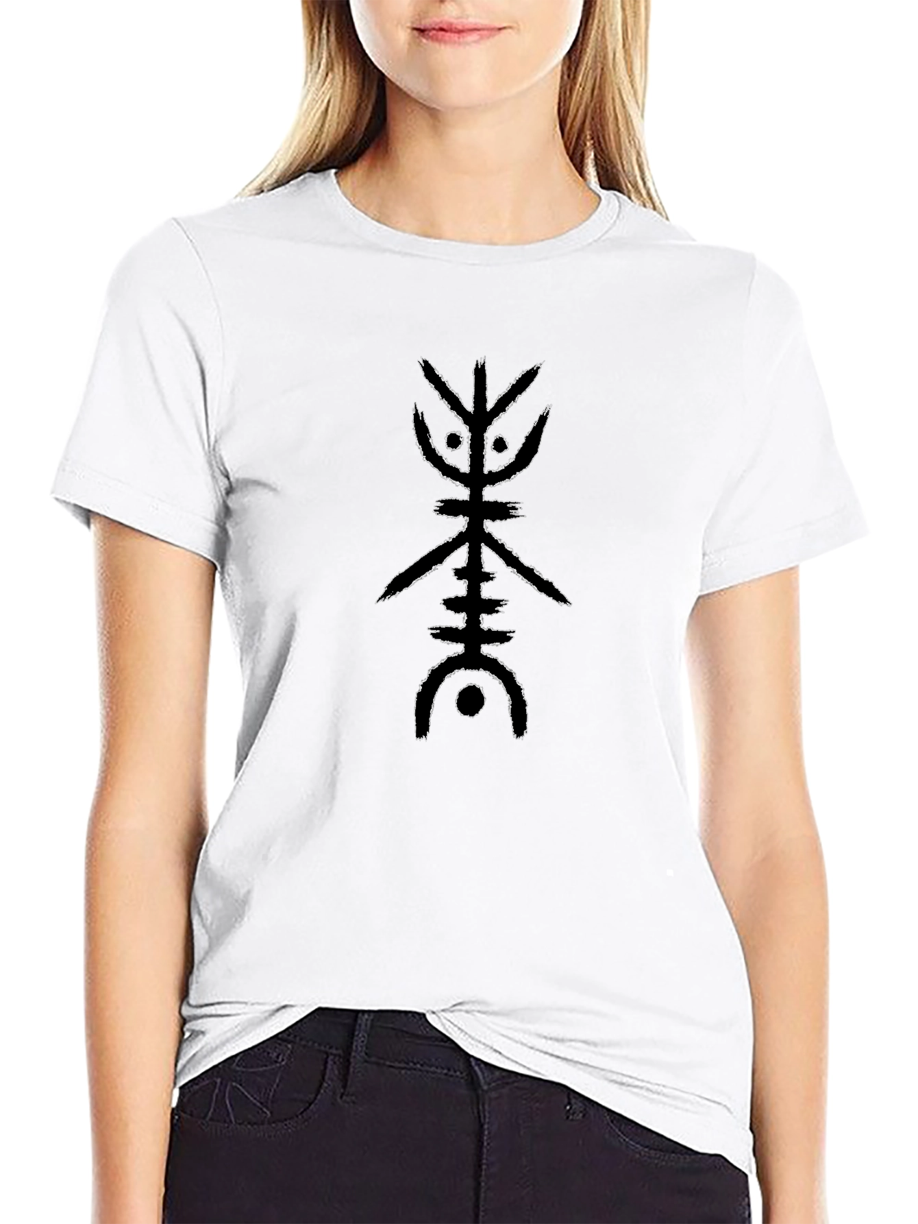 Mystic Sigil Graphic Tee - Black