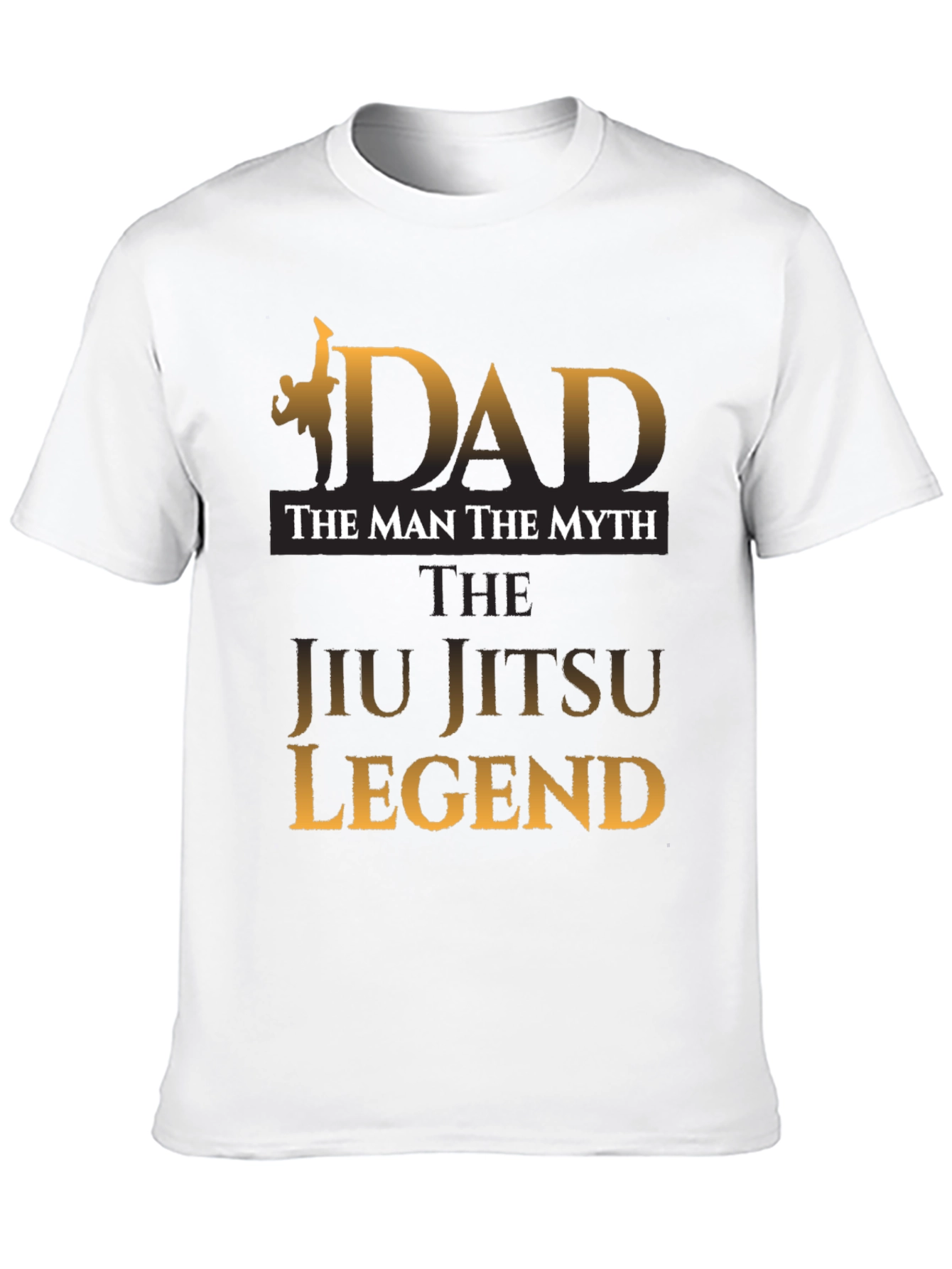 Dad Jiu Jitsu Legend Graphic T-Shirt - Martial Arts