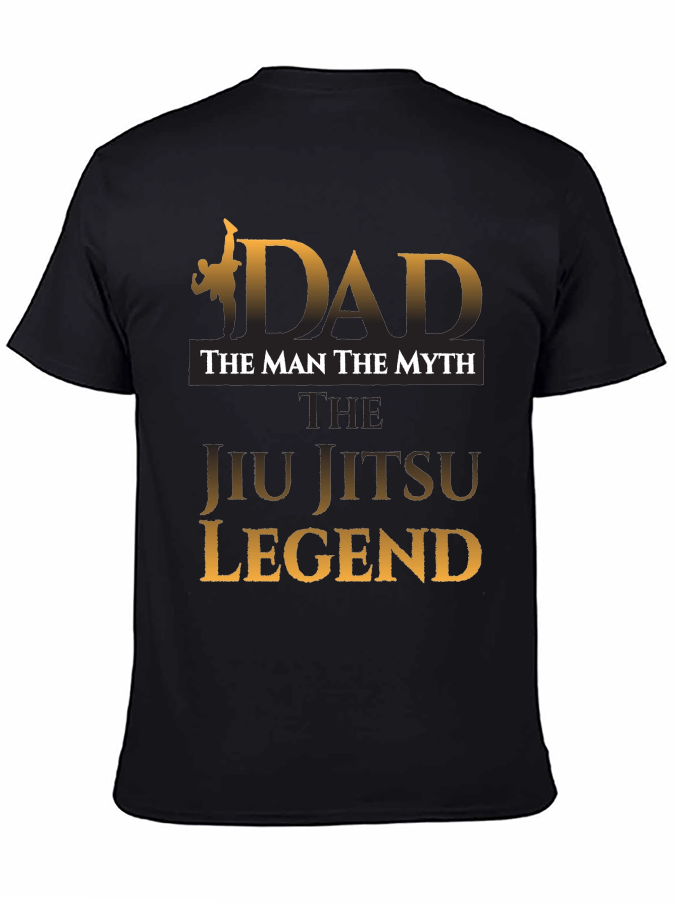 Dad Jiu Jitsu Legend Graphic T-Shirt - Martial Arts