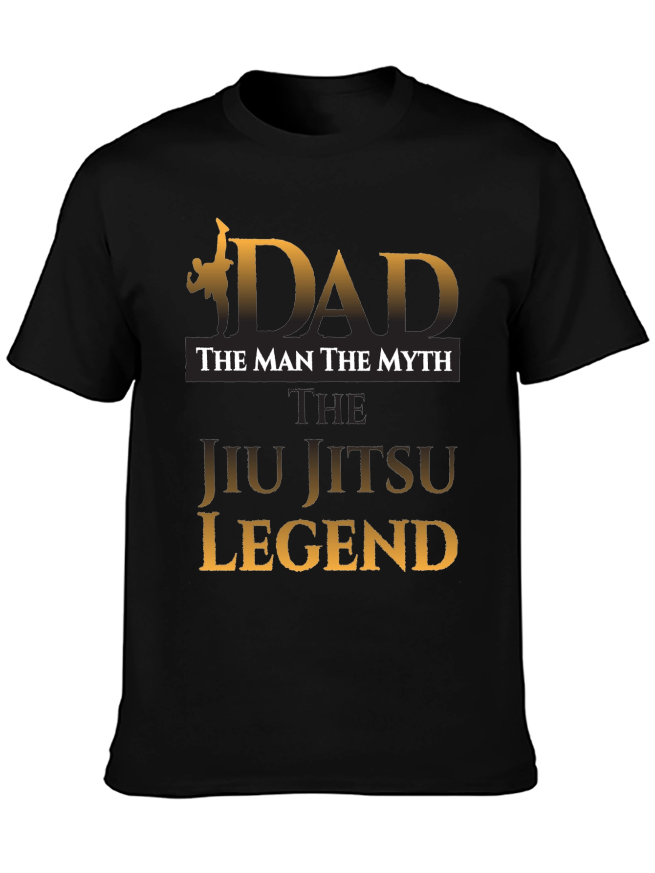 Dad Jiu Jitsu Legend Graphic T-Shirt - Martial Arts