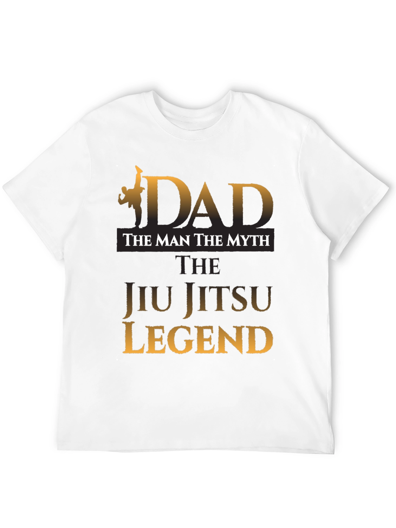 Dad Jiu Jitsu Legend Graphic T-Shirt - Martial Arts