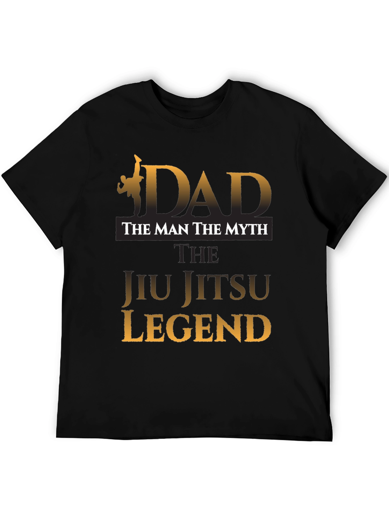Dad Jiu Jitsu Legend Graphic T-Shirt - Martial Arts
