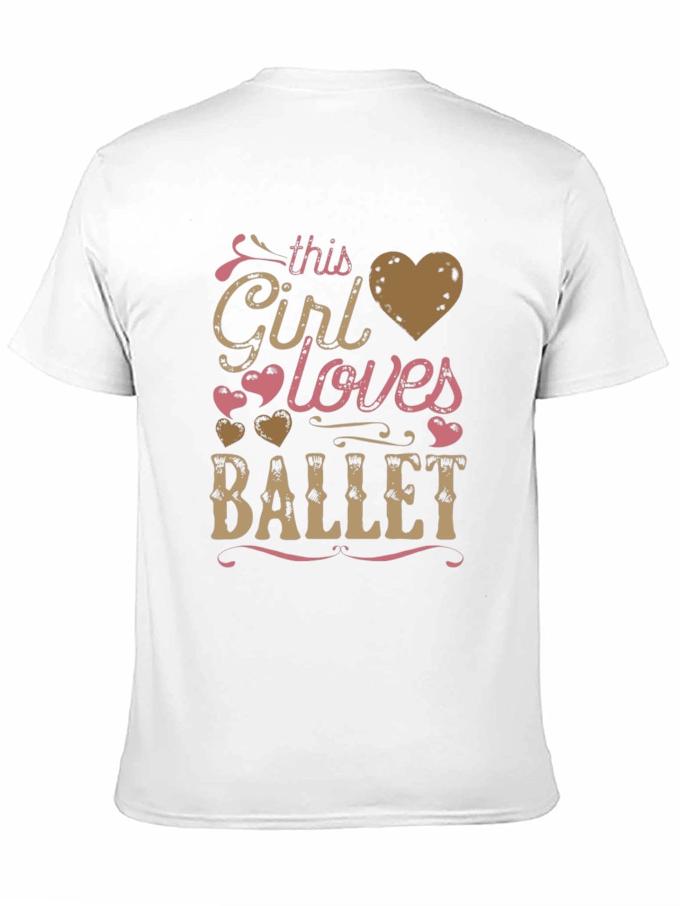 This Girl Loves Ballet Black T-Shirt