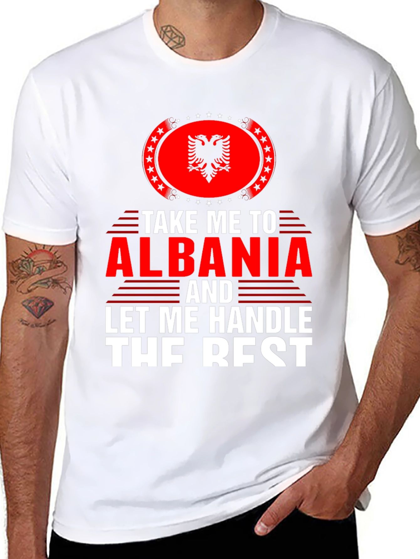 Take Me to Albania T-Shirt | Graphic Tee
