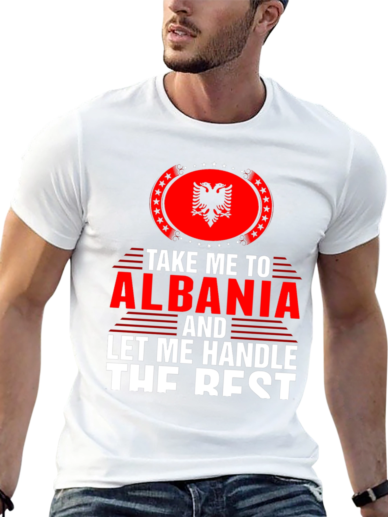 Take Me to Albania T-Shirt | Graphic Tee