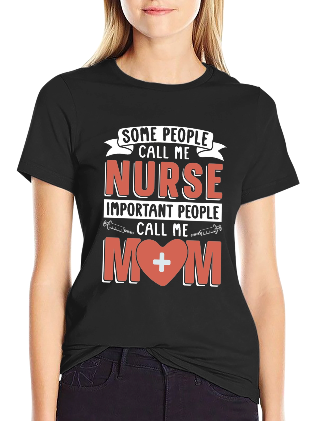 Nurse Mom T-Shirt - Gift for Nursing Moms