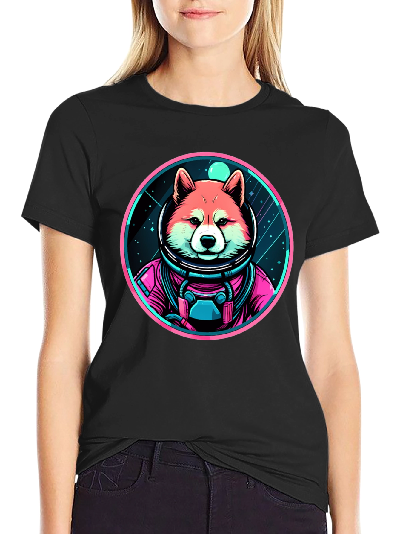 Shiba Inu Astronaut T-Shirt - Space Doge