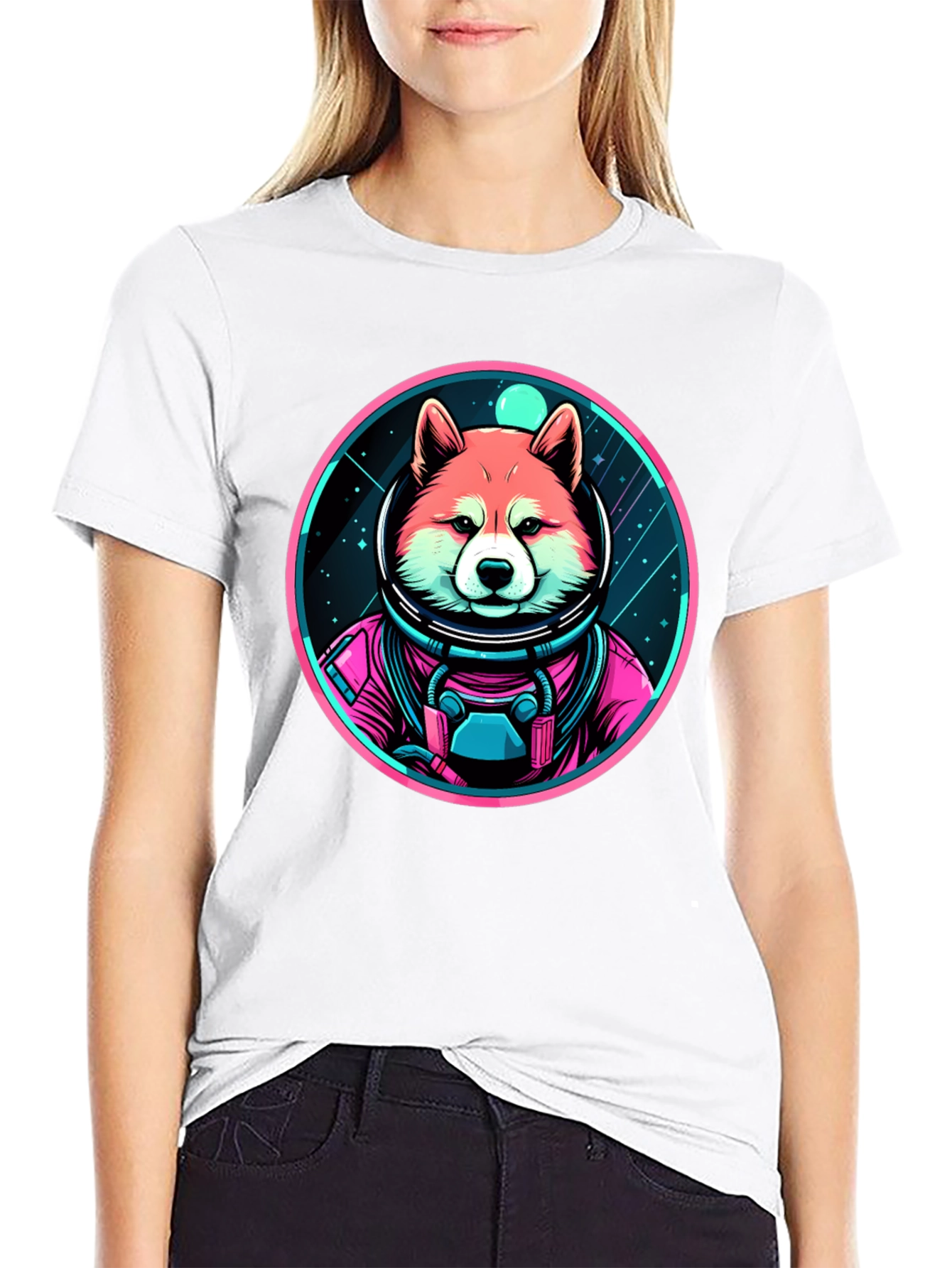 Shiba Inu Astronaut T-Shirt - Space Doge