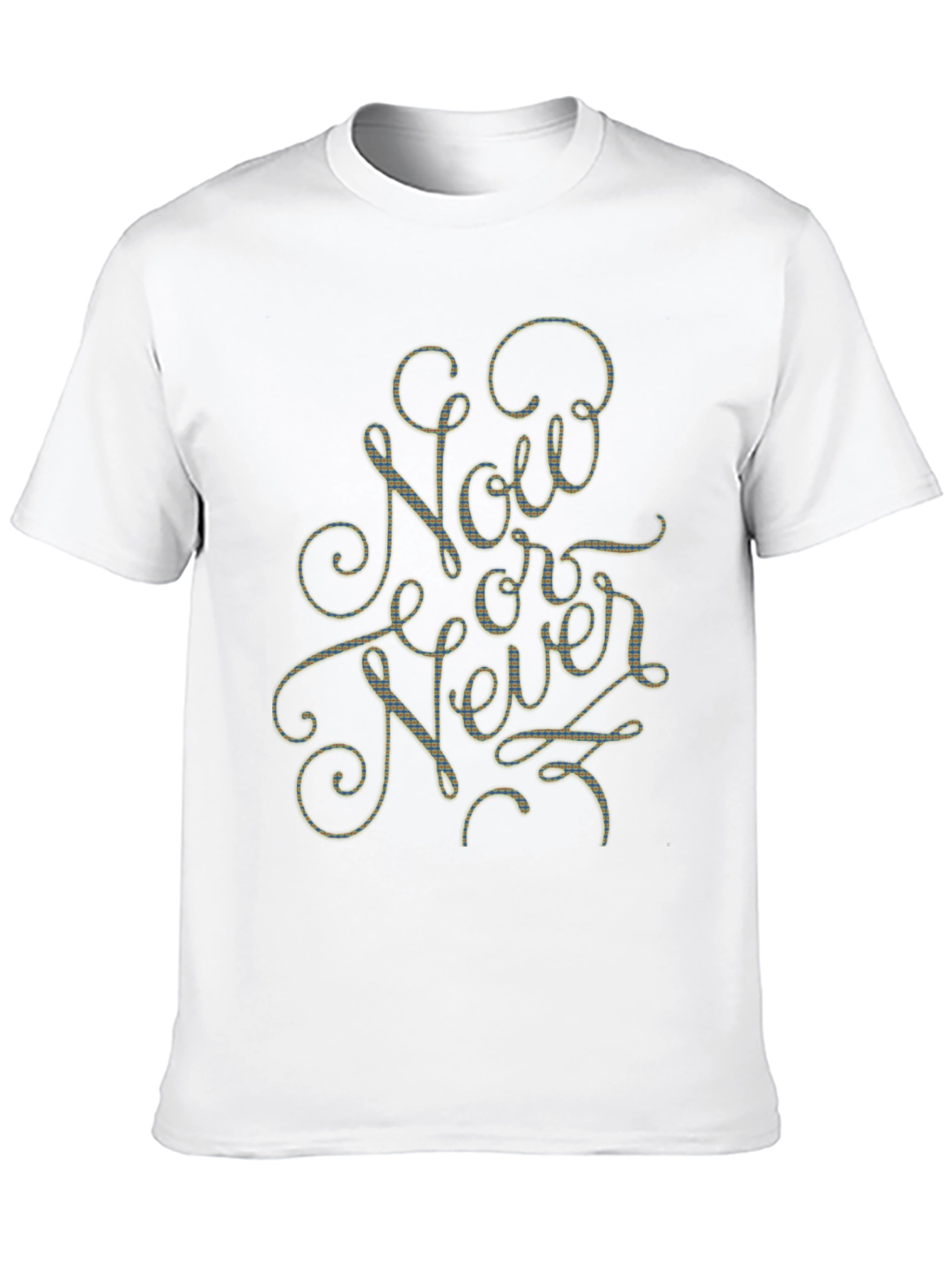 Now or Never Graphic Tee - Black T-Shirt