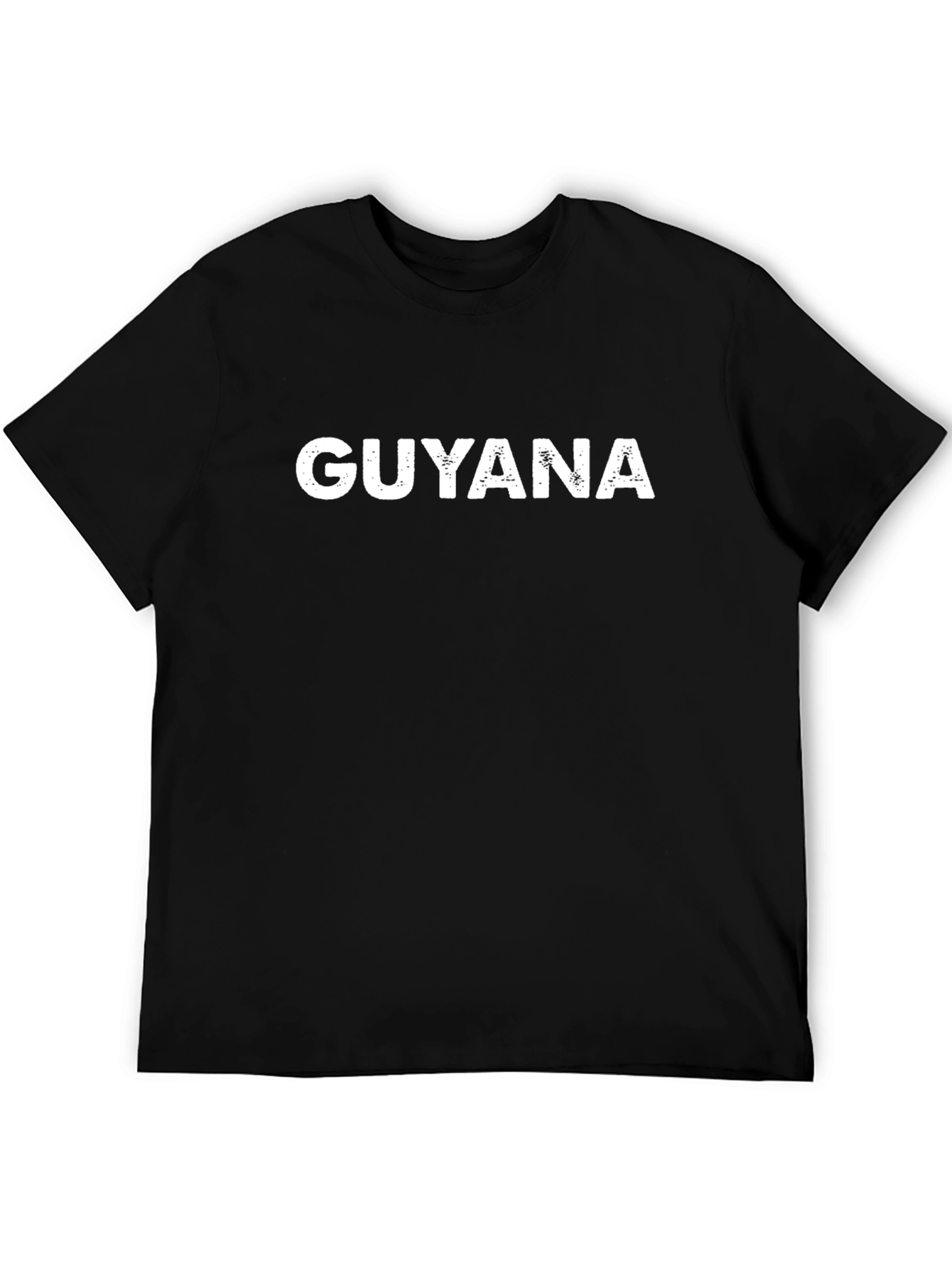 Guyana Pride Tee - Classic Black T-Shirt