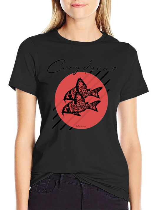 Corydoras Fish Graphic Tee - Unique Design