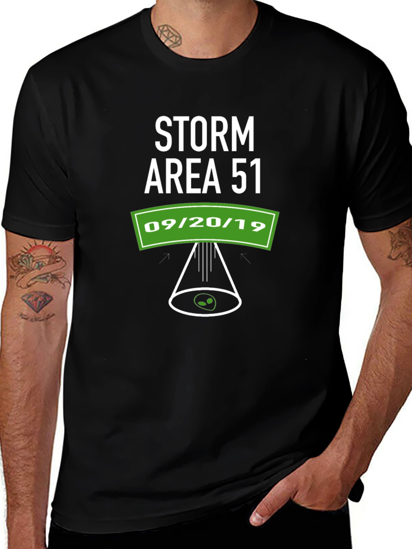 Storm Area 51 Graphic T-Shirt