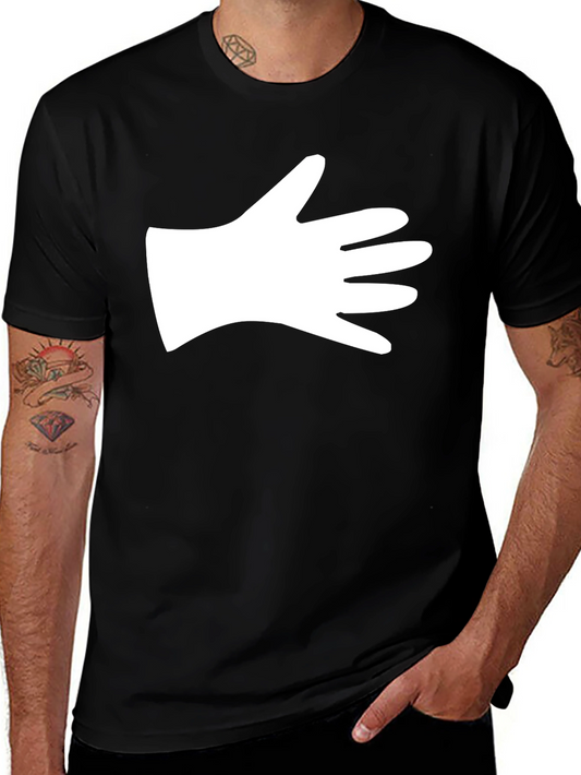 Hand Graphic Black T-Shirt - Stylish & Unique