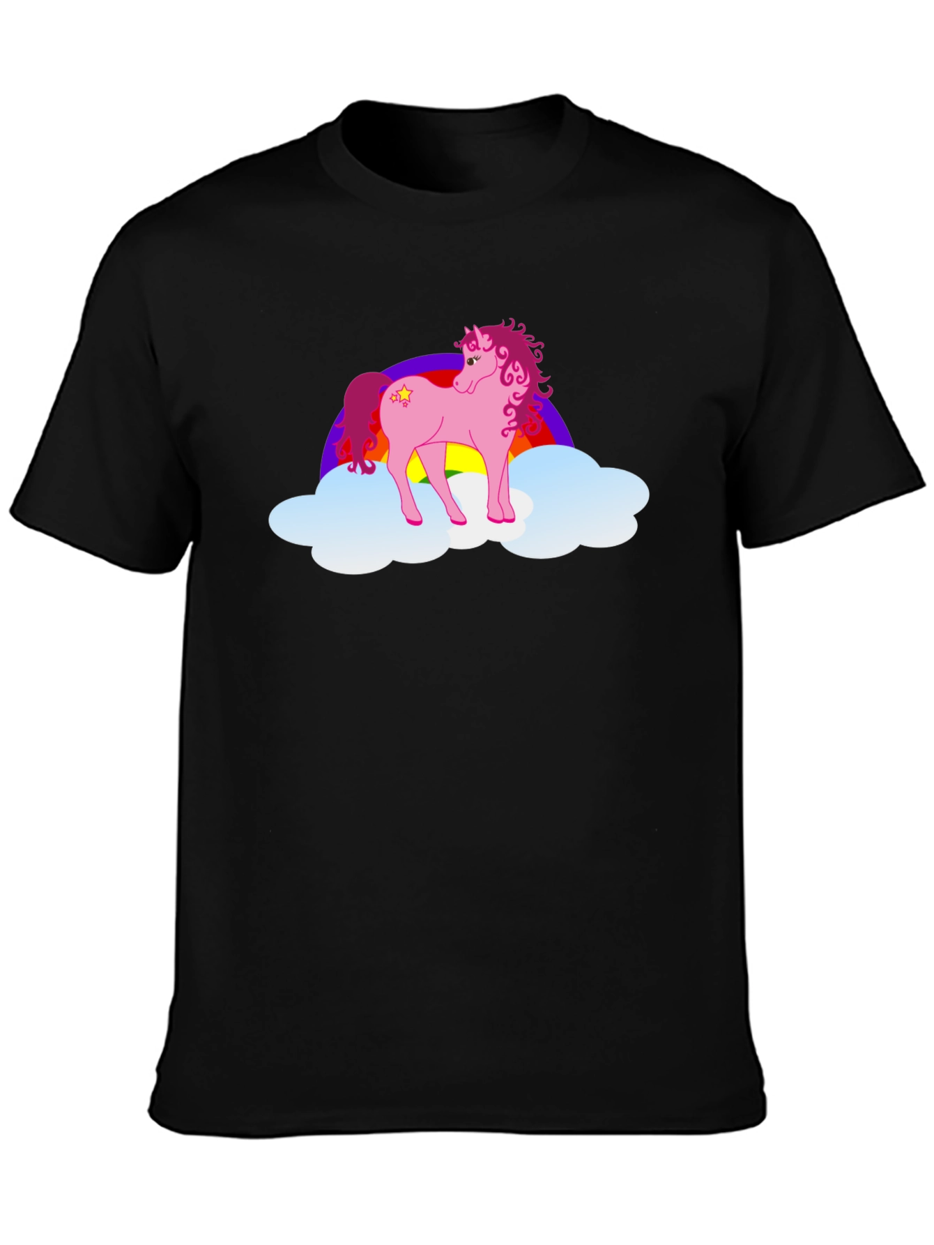 Rainbow Pony T-Shirt - Fun & Unique Design