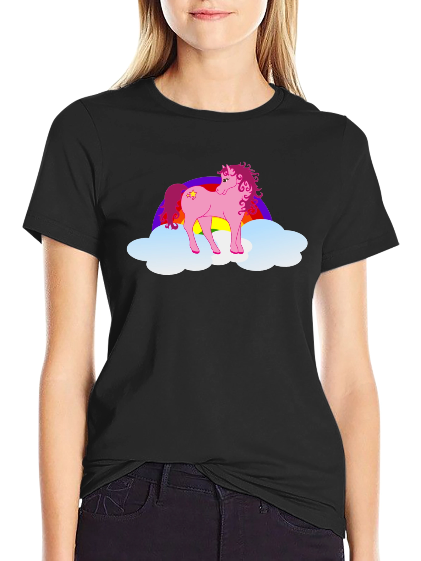 Rainbow Pony T-Shirt - Fun & Unique Design