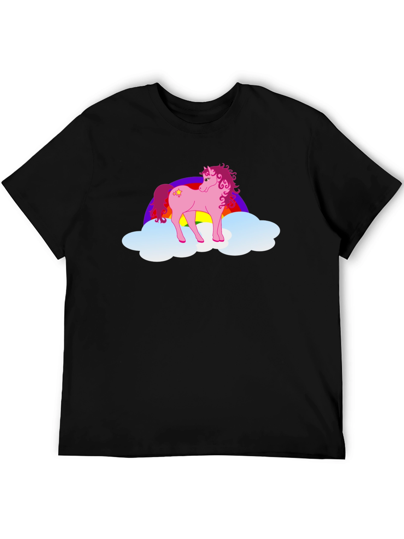 Rainbow Pony T-Shirt - Fun & Unique Design