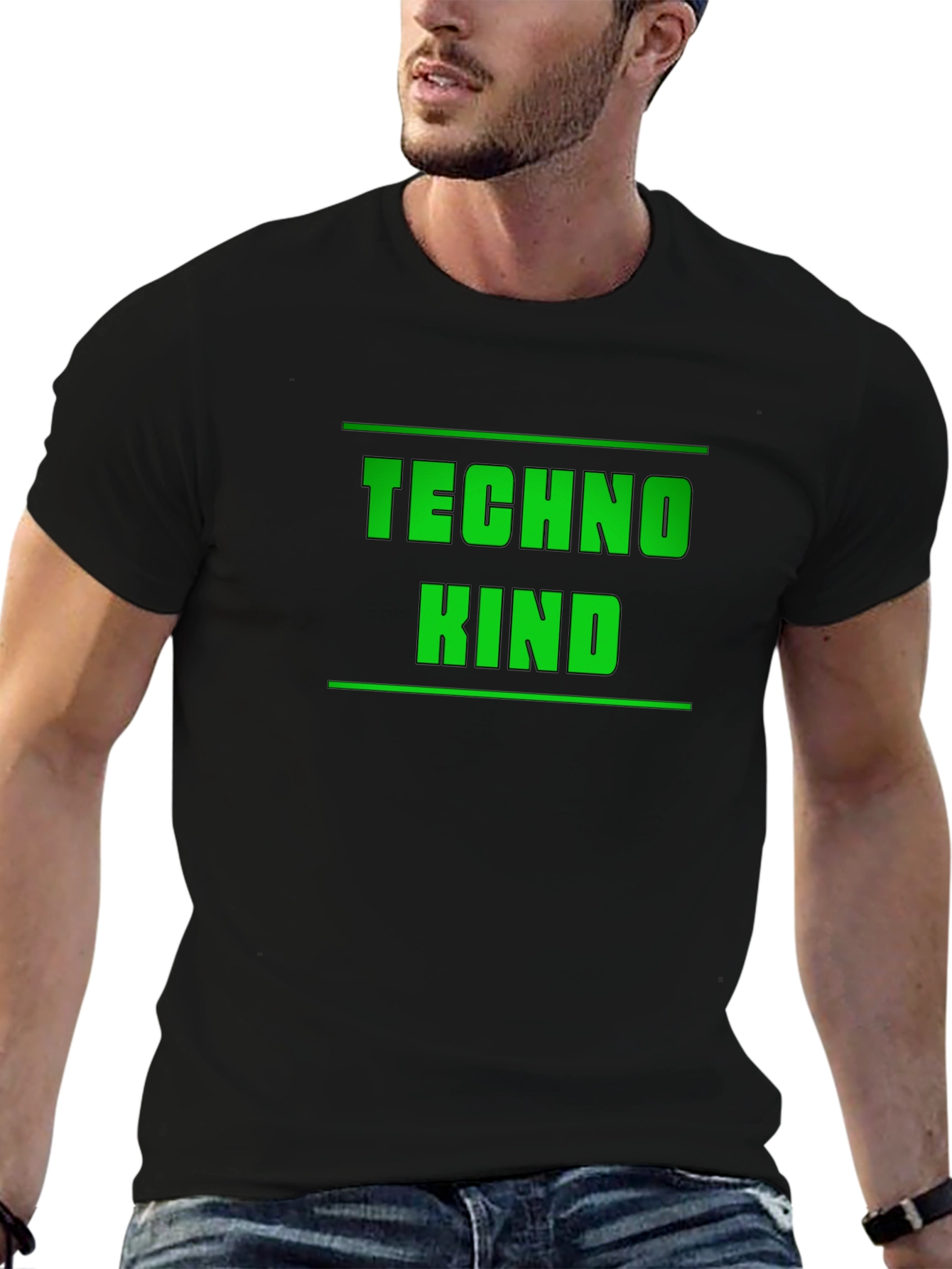 Techno Kind Black T-Shirt