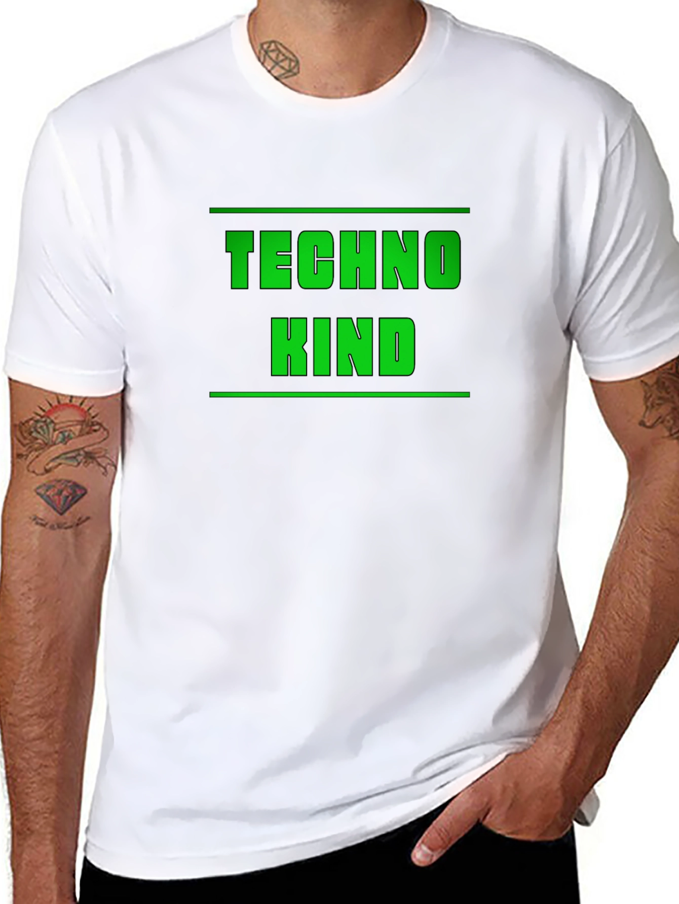 Techno Kind Black T-Shirt