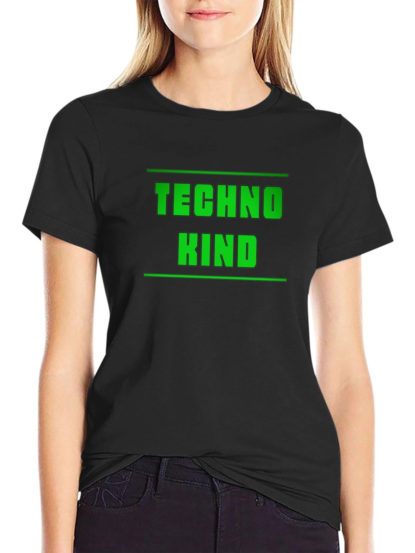 Techno Kind Black T-Shirt