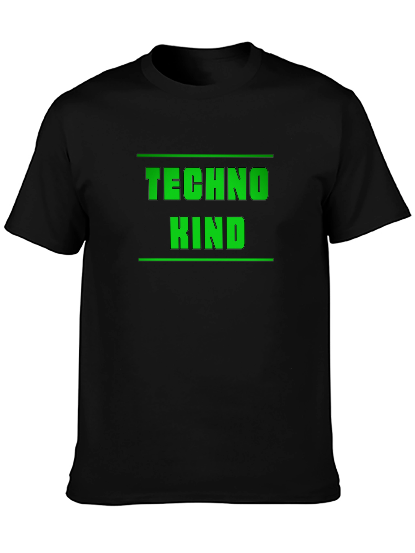 Techno Kind Black T-Shirt