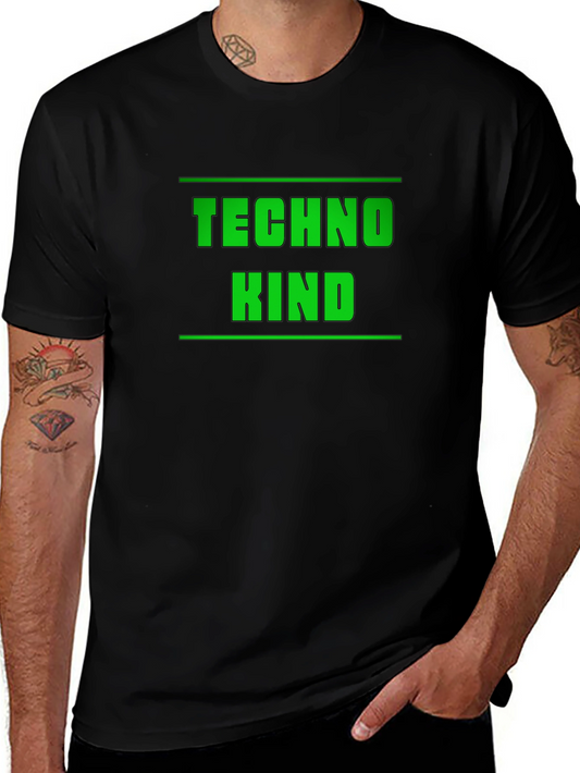 Techno Kind Black T-Shirt