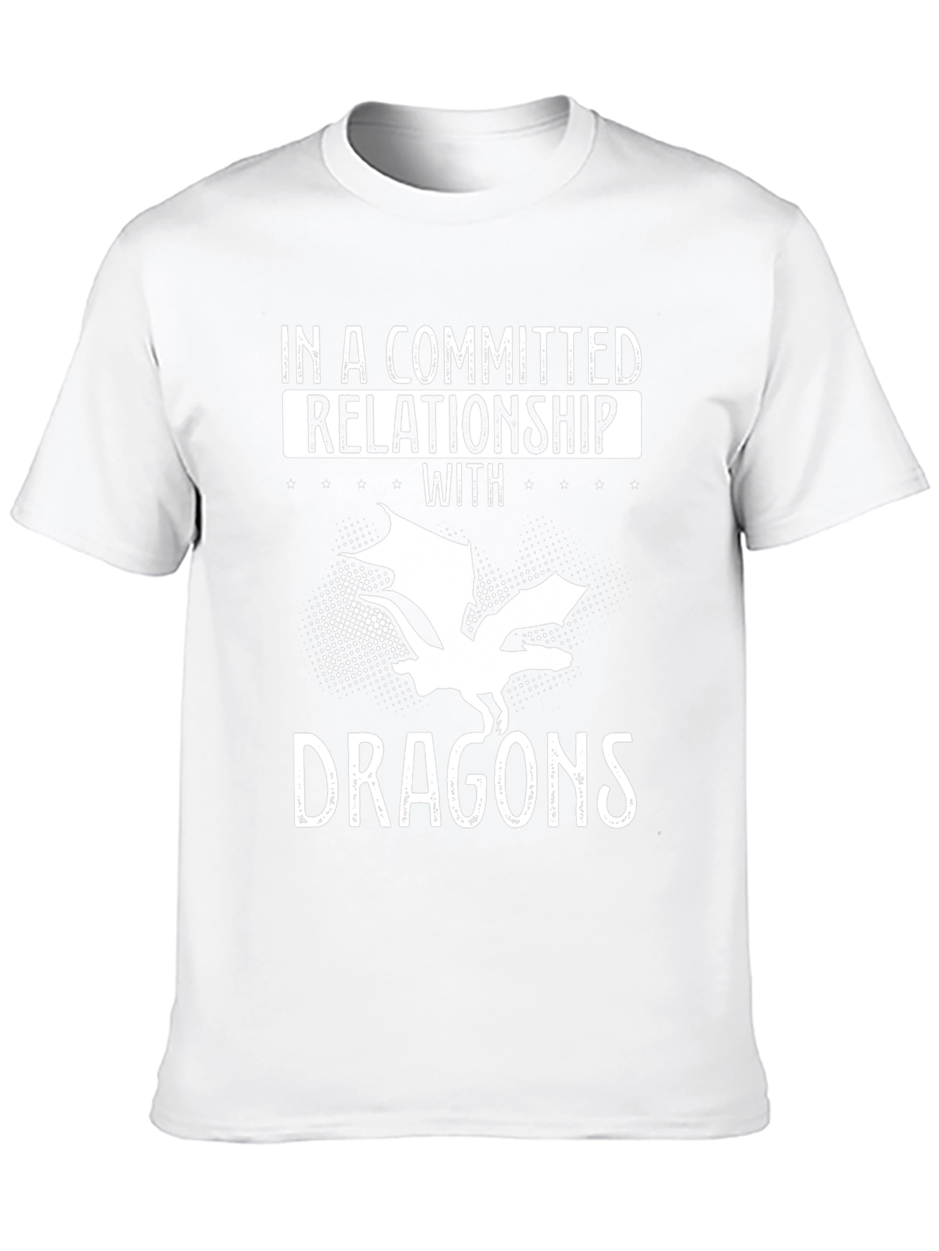 Dragon Lover T-Shirt - Committed Relationship with Dragons Tee
