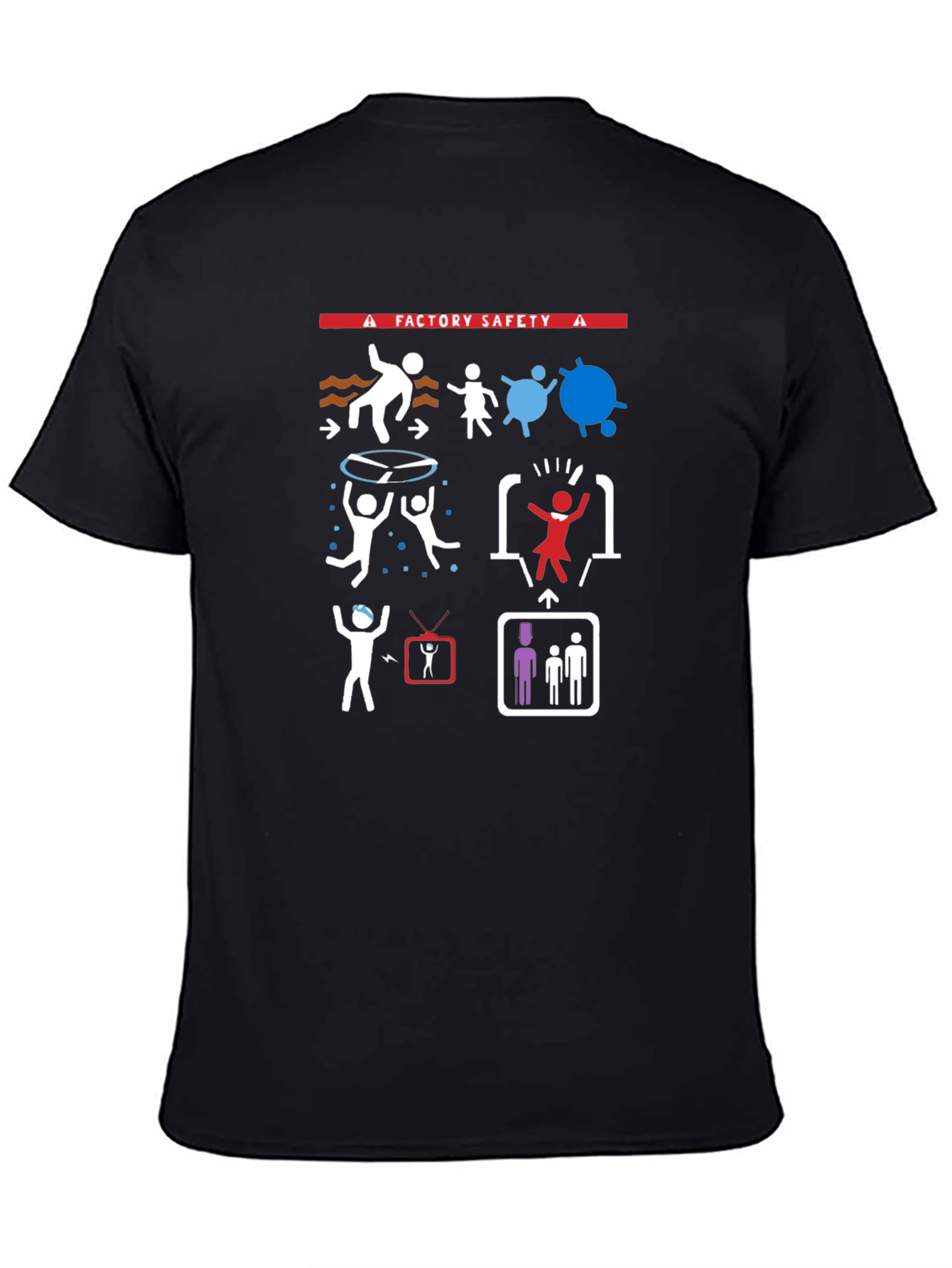Factory Safety Graphic T-Shirt