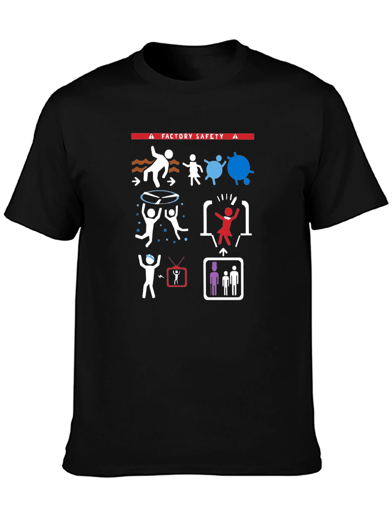 Factory Safety Graphic T-Shirt