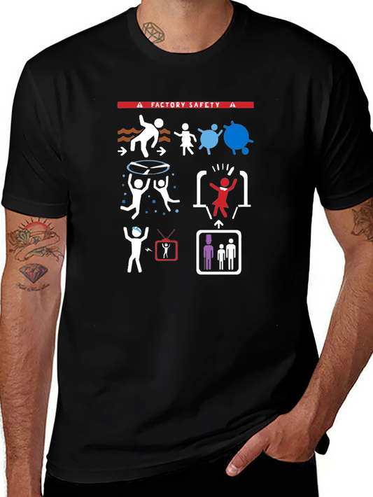 Factory Safety Graphic T-Shirt