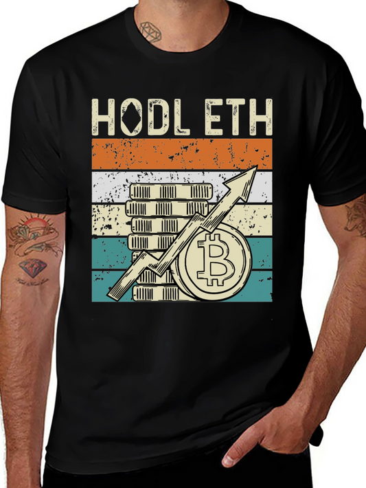 HODL ETH Bitcoin Crypto Tee