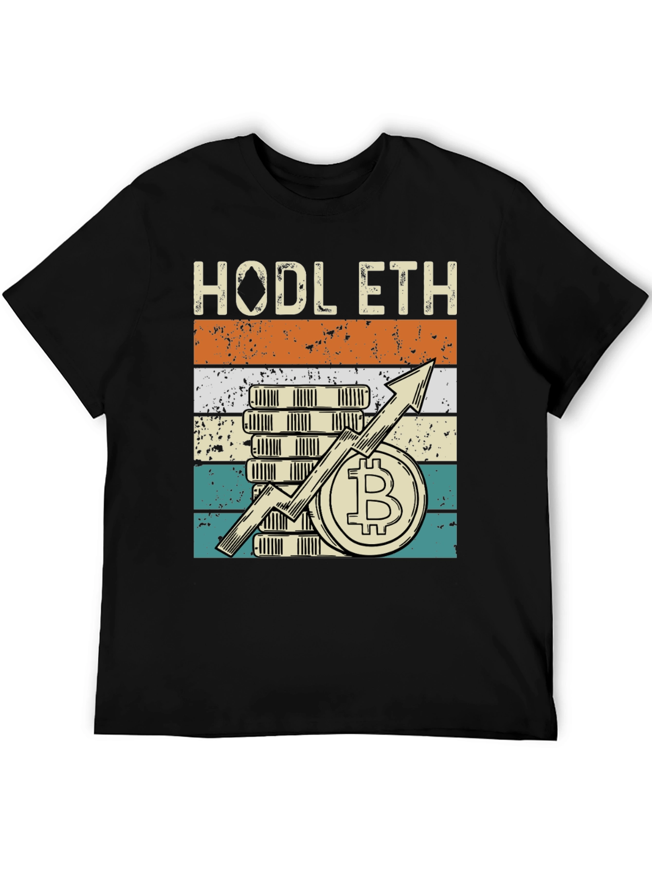 HODL ETH Bitcoin Crypto Tee