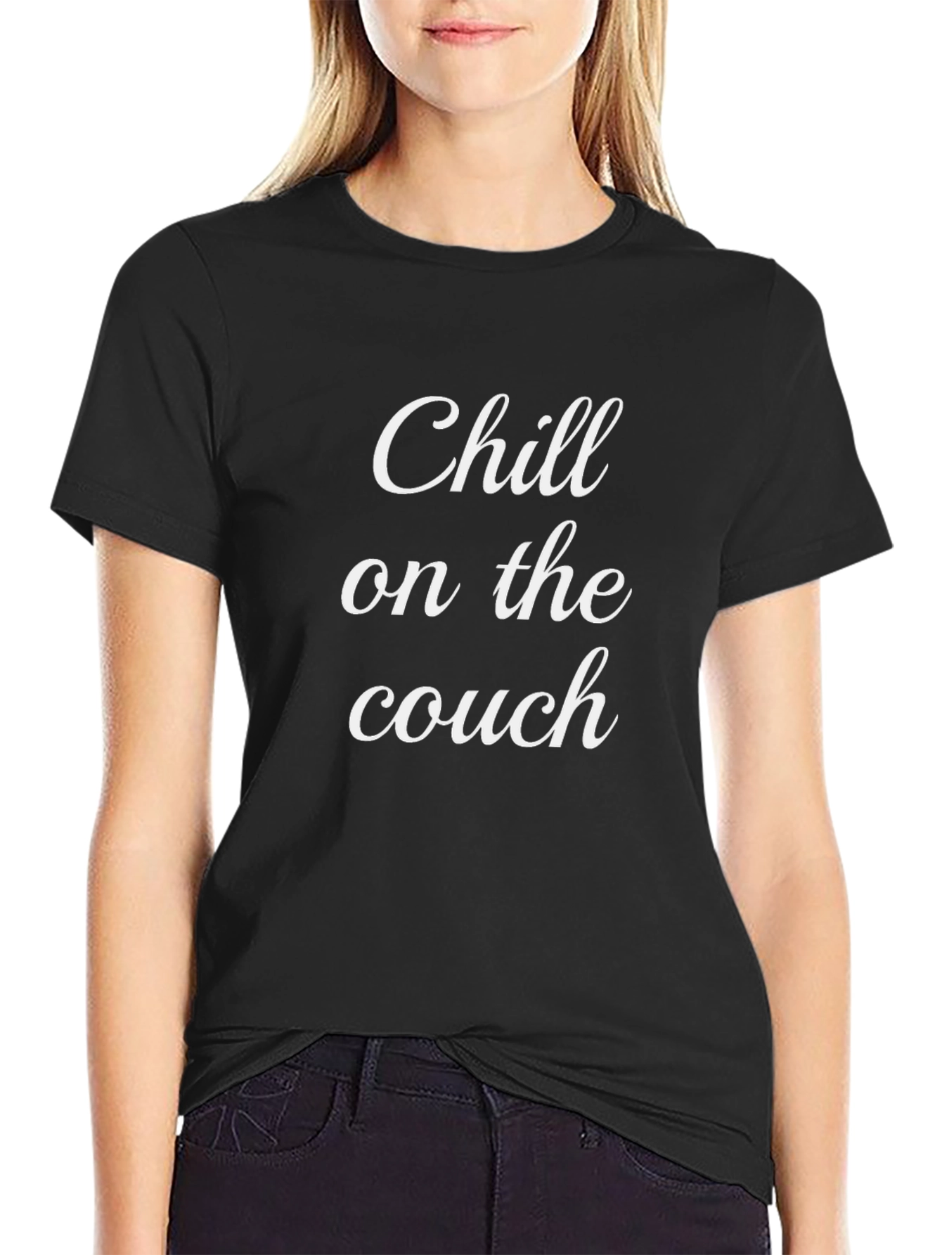 Chill on the Couch Graphic Tee - Comfy Casual