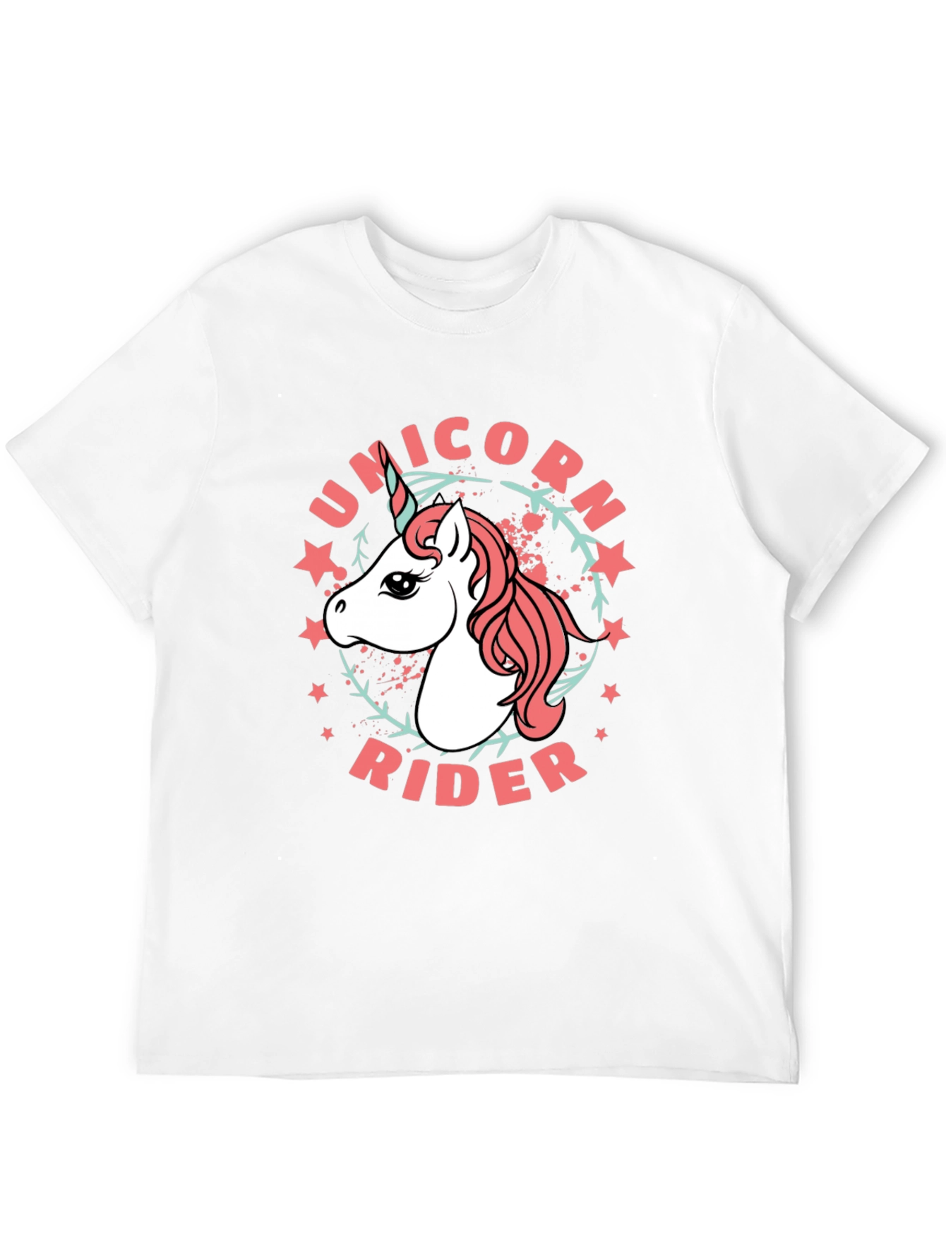 Unicorn Rider Black T-Shirt