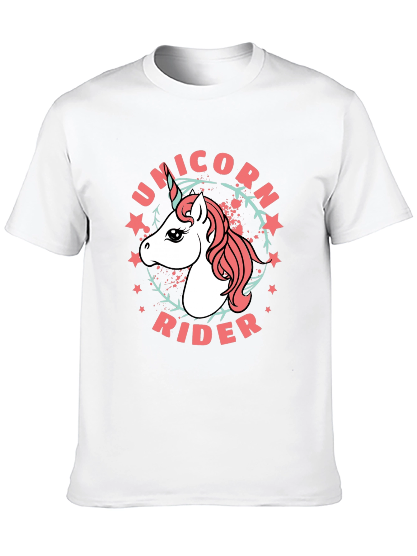 Unicorn Rider Black T-Shirt