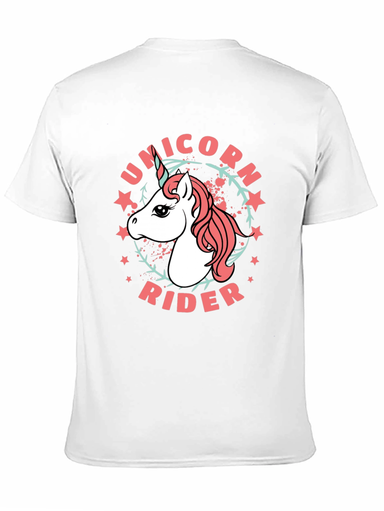 Unicorn Rider Black T-Shirt