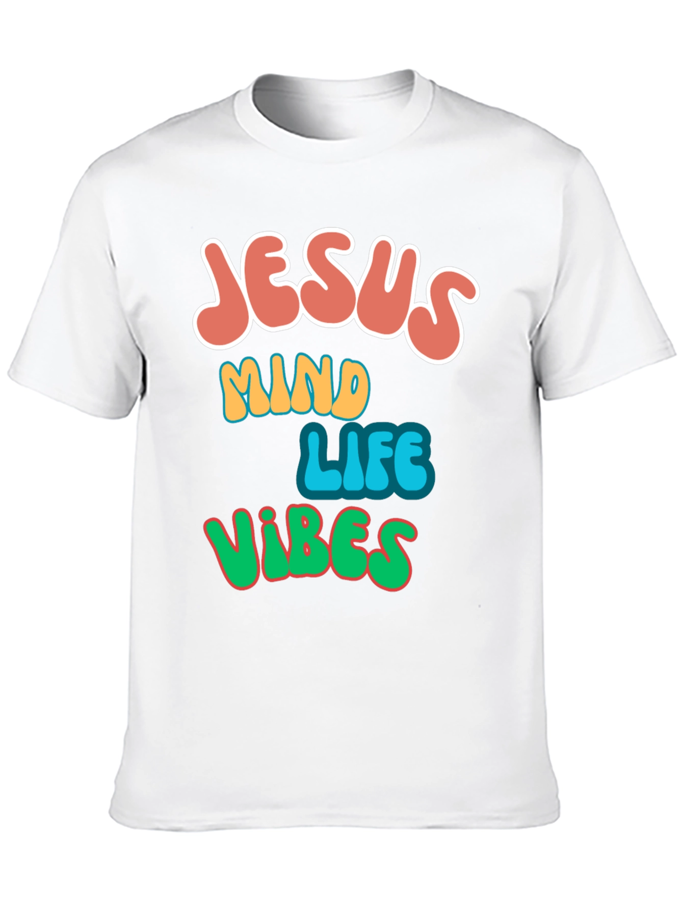 Jesus Mind Life Vibes Graphic Tee