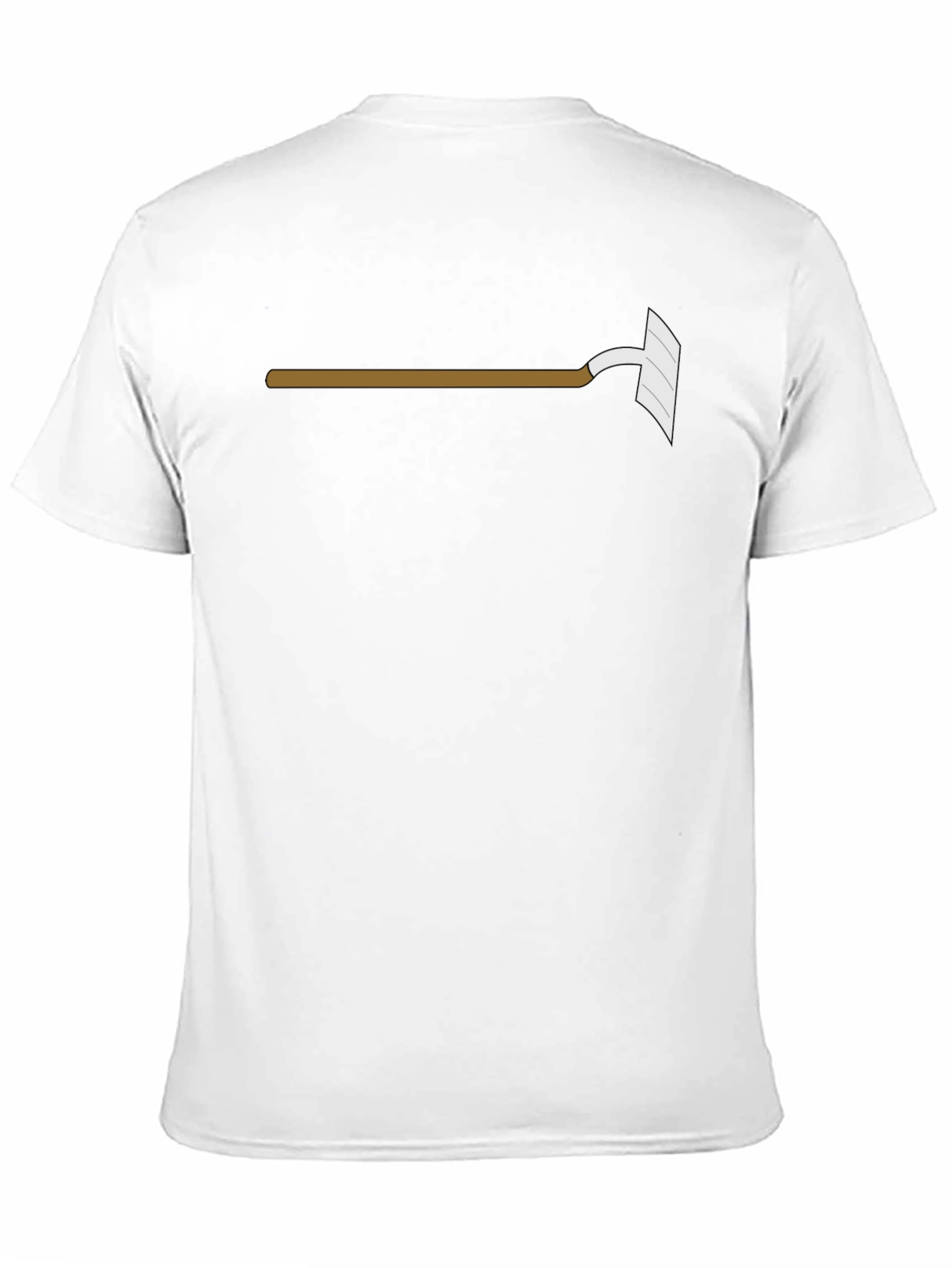 Hoe Graphic Tee - Black Cotton Blend T-Shirt